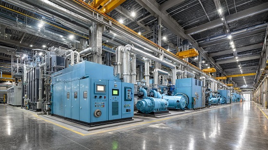 Различные типы промышленных чиллеров в эксплуатации