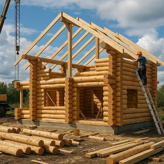 Строительство деревянного дома