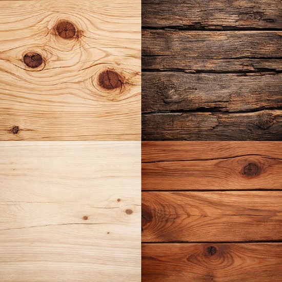 Разные породы дерева для бани