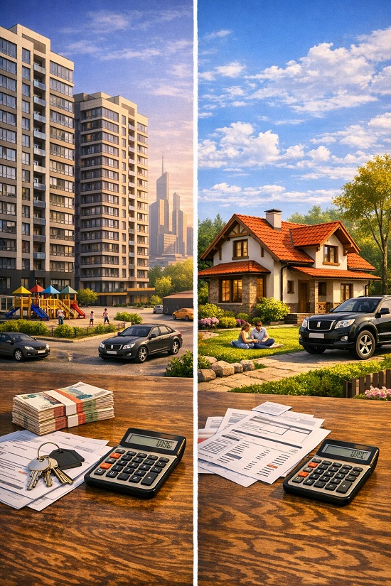 Сравниваем стоимость жизни в ЖК и в КП