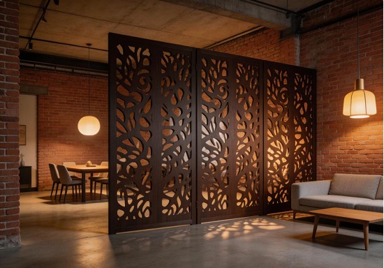 Лазерная резка дерева и МДФ — пример декоративных элементов