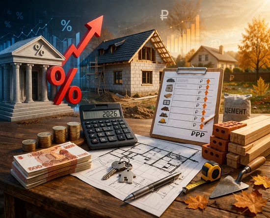 Строительство загородного дома: современные требования банков и смета