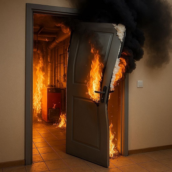 Эти двери не защитят от огня