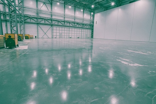 Полы с упрочненным верхним слоем