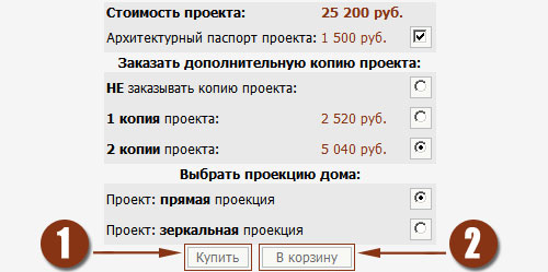 Купить готовый проект дома