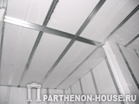  Крепление элементов перегородок к элементам перекрытия системы PLASTBAU (ПЛАСТБАУ)