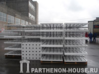 Хранение элементов опалубки  PLASTBAU (ПЛАСТБАУ)