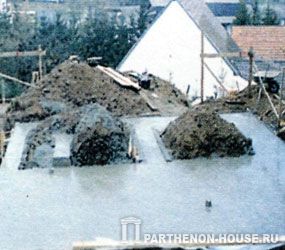 фундамент в доме с цокольным этажом