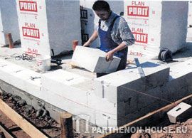строим дом из пенобетонных, газобетонных блоков