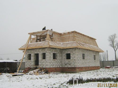 строительство комбинированного дома