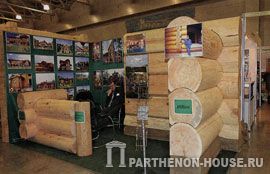 деревянные дома из бревен большого диаметра