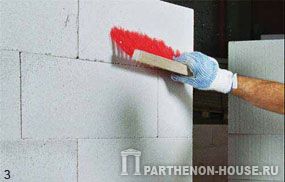 отделка стен из газобетонных блоков