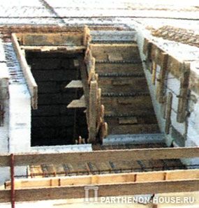 монолитная лестница