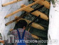 строительство закругленной лестницы из газобетона