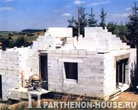 Строительство дома из газобетонных блоков