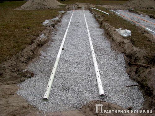 фильтрующая траншея