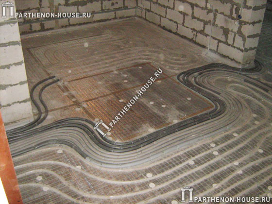 водяной теплый пол