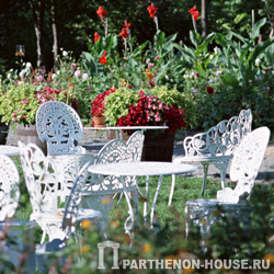 Садовые постройки - патио, садовая мебель