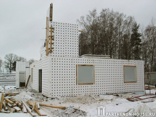 Строительство домов из несъемной опалубки в Калуге
