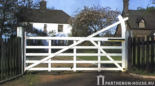 Установка калитки и ворот - фермерские ворота