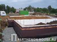 Фундамент из несъемной опалубки PLASTBAU, ПЛАСТБАУ
