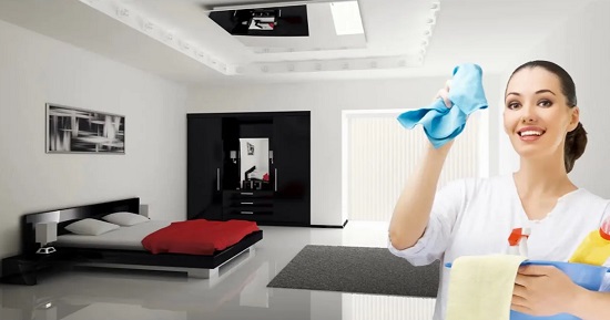 Чистая квартира после химчистки