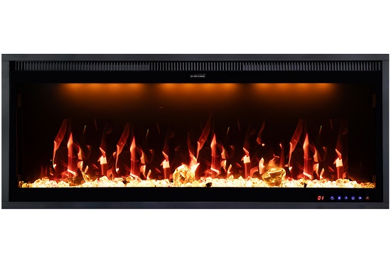 Встраиваемый электрокамин Mercury 42 LED RF