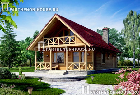 Проект дома ДБГ 127-4
