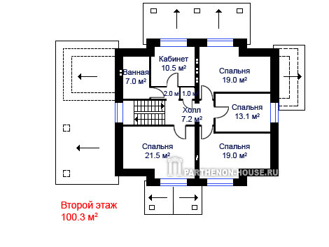 Мансарда дома КГ 232-6