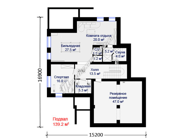 1 этаж дома ЯГ 388-1