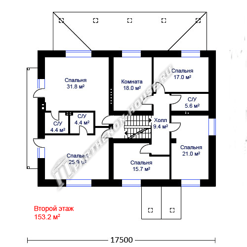 второй этаж дома ПА-395М