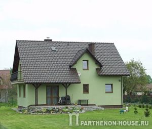 Фотография построенного дома
