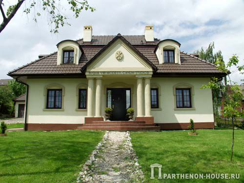Загородные коттеджи, построенные по проекту дома