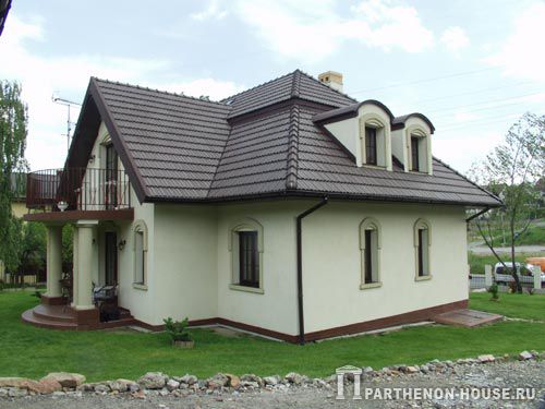Загородные коттеджи, построенные по проекту дома