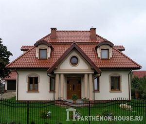 Фотография построенных домов