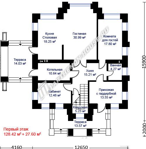 1 этаж дома МПГ-254