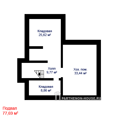 подвал Проект дома КА 326-4