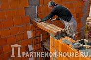 Строительство дома из керамических поризованных блоков. Устройство перемычек.