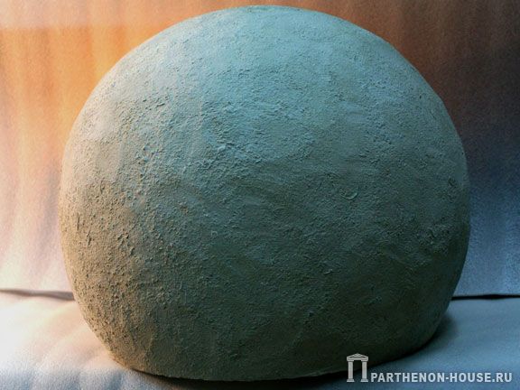 Украшение сада. Шар усеченный.