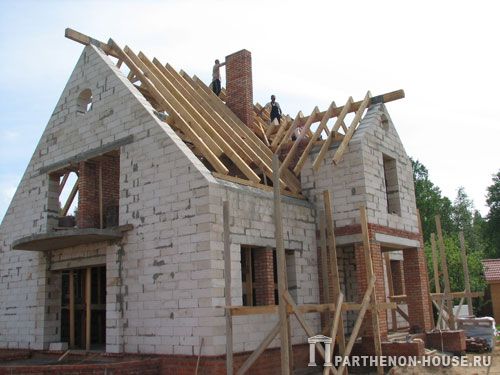 Строительство дома из газобетона
