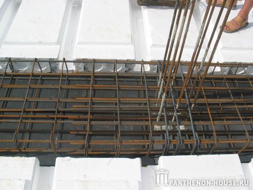 Монтаж арматуры в межэтажных перекрытиях PLASTBAU (ПЛАСТБАУ)