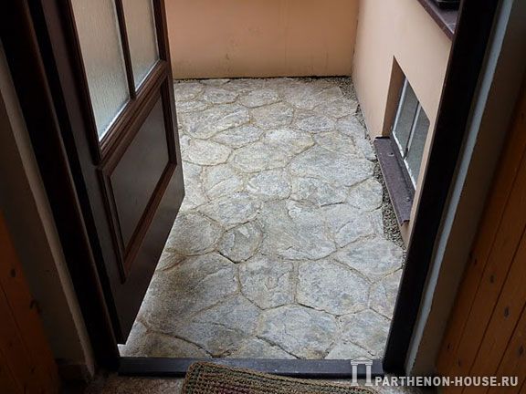 Технология Графито. Мощение дорожки.