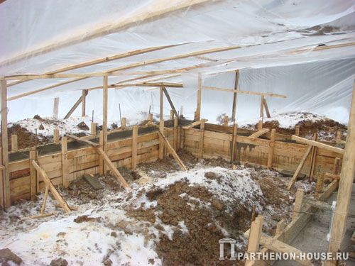 Бетон набирает прочность в комфортных условиях
