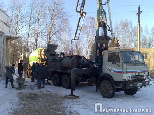 Подготовка бетонной смеси и техники к бетонированию перекрытий